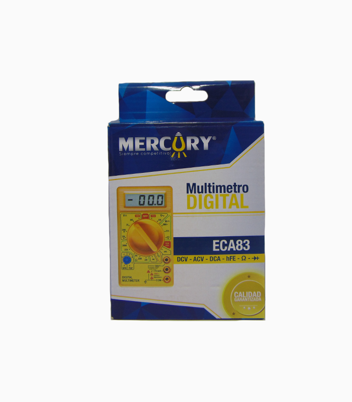 Multímetro Digital Mercury ECA83